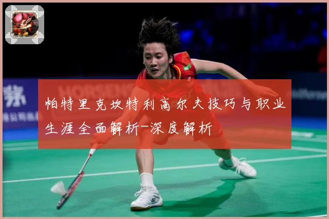 帕特里克坎特利高尔夫技巧与职业生涯全面解析-深度解析